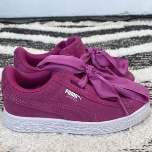 Puma Suede Heart Satin.